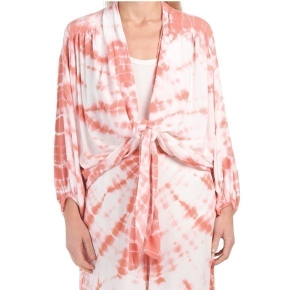 Young Fabulous & Broke Carmen Tie Front Top - Picture 1 of 3